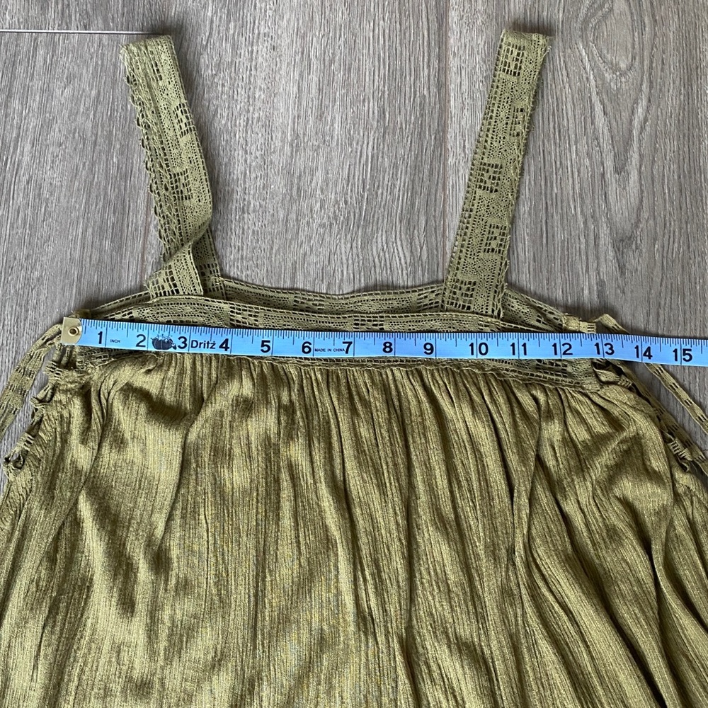 Free People Sweet Thing Tunic In Moss Extra Small - Picture 6 of 11
